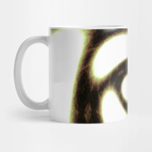 Yellow Glow Floral Fantasy Dream Landscape Mug